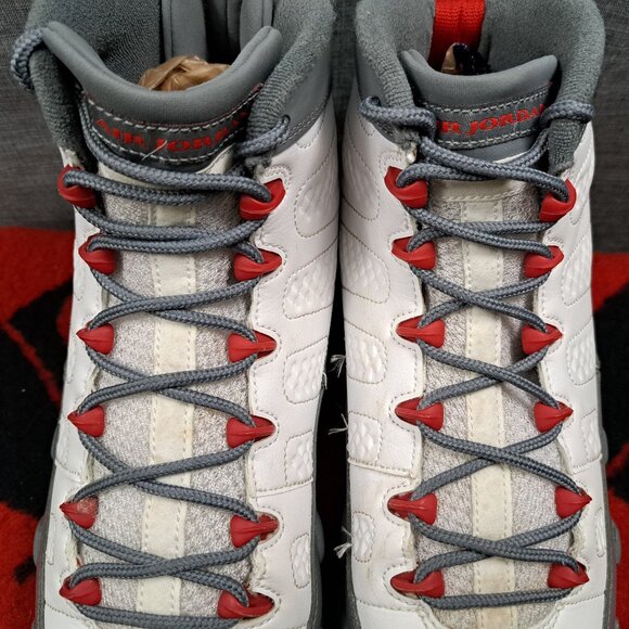 %Size 11 Nike Air Jordan 9 Retro Fire Red Mens CT8019-162 / AJ20 main image 8